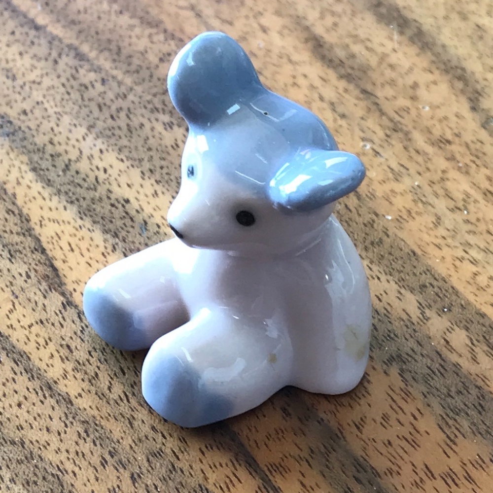 Made in Occupied Japan little teddy bear figurine